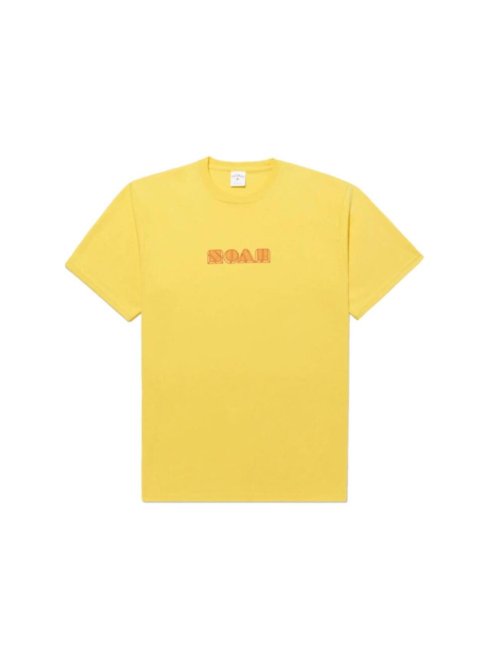 Noah Dottie Logo Tee Yellow • S